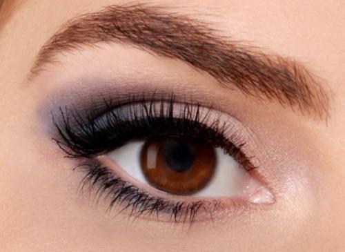 Вечерний макияж со стрелками для карих глаз. Макияж для карих глаз — 120 фото. Как сделать макияж в домашних условиях?