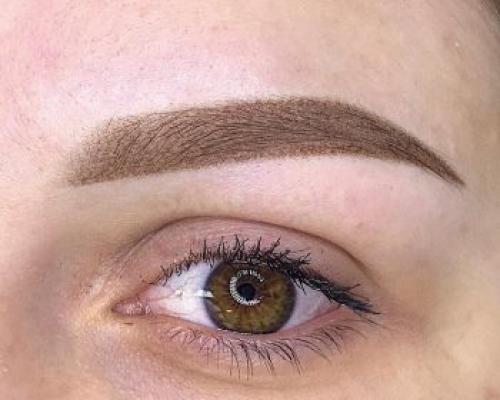 Перманентный макияж бровей пудровое напыление. Общая характеристика