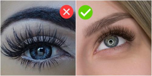 Нарастили слишком густые ресницы. Худшие ошибки нарощенных ресниц