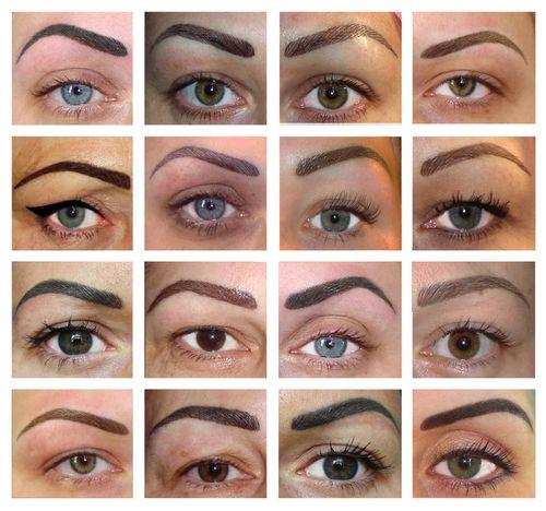 Какие пигменты используют для перманентного макияжа. Как подобрать пигмент для татуажа бровей