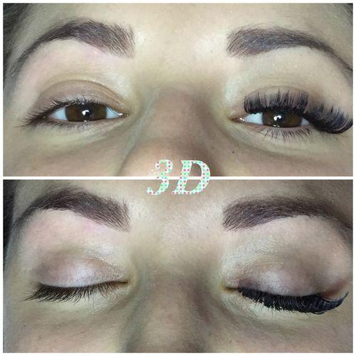 Полуторный объем ресниц техника. Как происходит наращивание ресниц с объемом