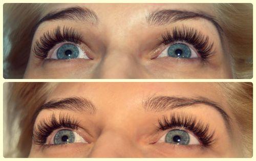 Полуторный объем ресниц техника. Как происходит наращивание ресниц с объемом