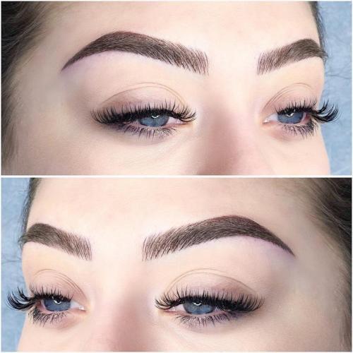 Современный татуаж бровей. Процедура татуажа бровей: как делают перманентный макияж бровей?