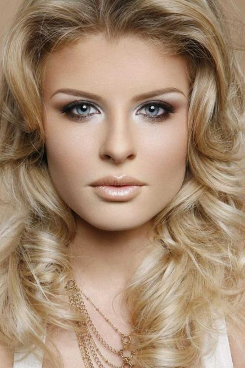 Свадебный макияж для голубых глаз и русых волос. Правила безупречного макияжа