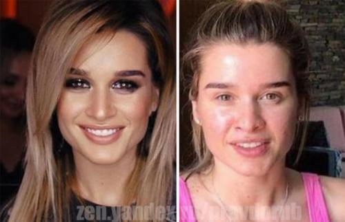 Макияж кристина. 10 российских звезд, которые совсем другие без макияжа