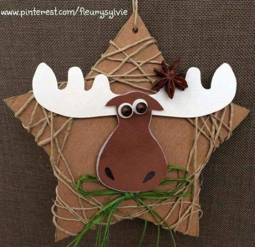 Северный олень поделка своими руками. Для детей.