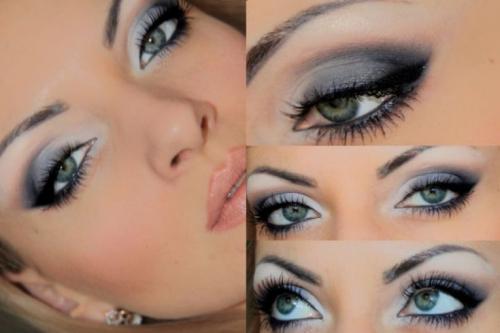 Золотой макияж для голубых глаз. Макияж для голубых глаз — придаем огранку живому бриллианту + фото