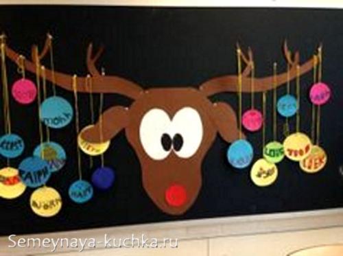 Северный олень поделка своими руками. Для детей.