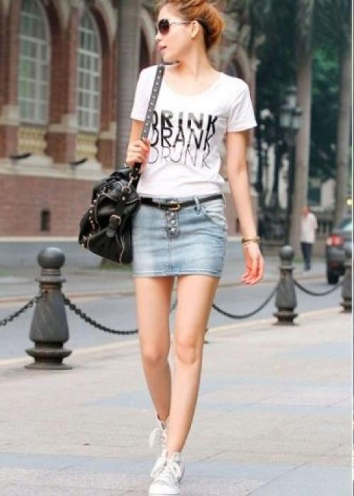 С какой обувью носить юбку миди. Популярные фасоны 09