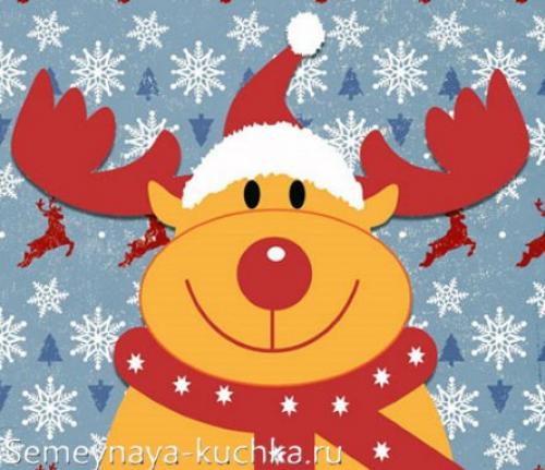 Северный олень поделка своими руками. Для детей.