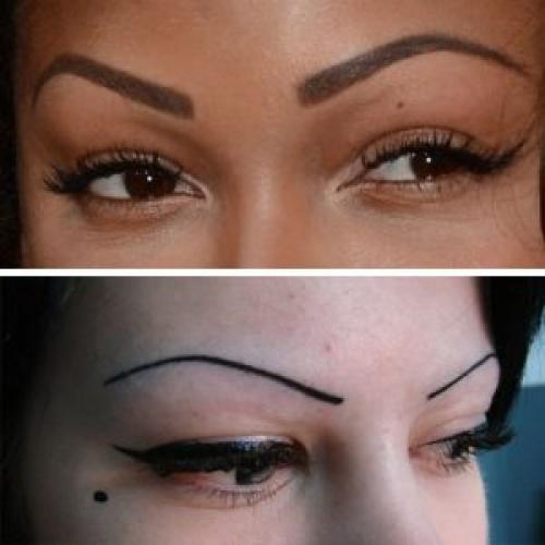 Теневая растушевка бровей для мусульманок. Полный обзор по татуажу бровей с растушевкой: как делается, уход, реабилитация, нюансы