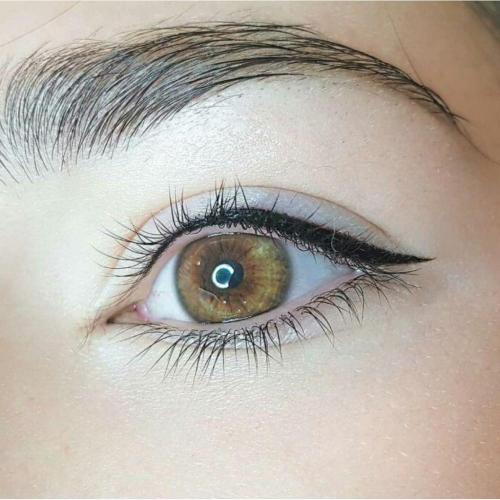 Стрелки с растушевкой на глазах. Особенности татуажа глаз