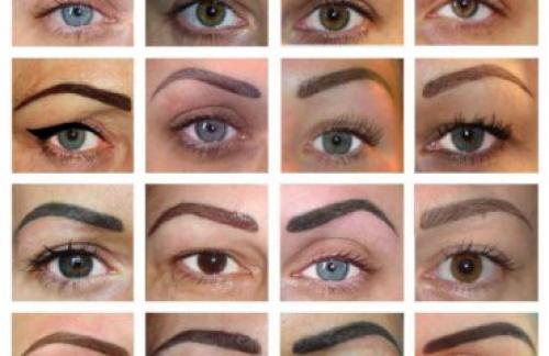 Минусы и плюсы татуажа бровей. 