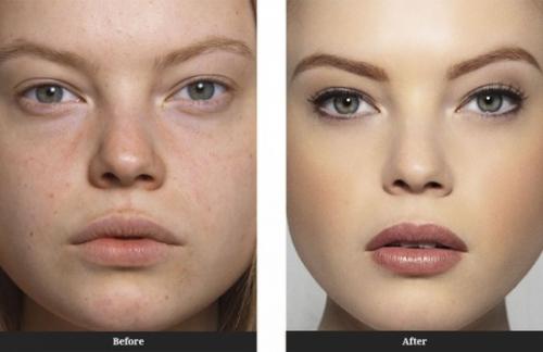 Татуаж губ нюд. Перманентный макияж губ фото до и после