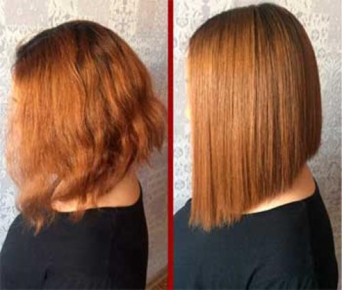 Кератиновое выпрямление волос запрещено в европе. Каким типам волос подходит