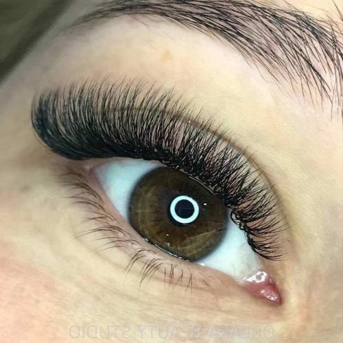 Ресницы объем 5д. Виды объемов