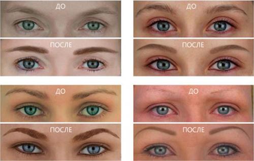 Безболезненный татуаж бровей. Две технологии татуировок на бровях, какая лучше