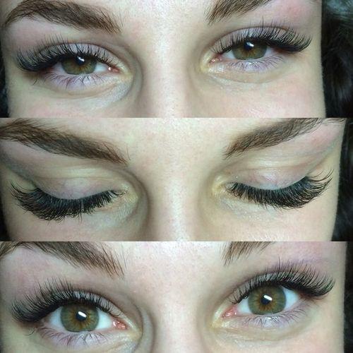 Полуторный объем ресниц техника. Как происходит наращивание ресниц с объемом