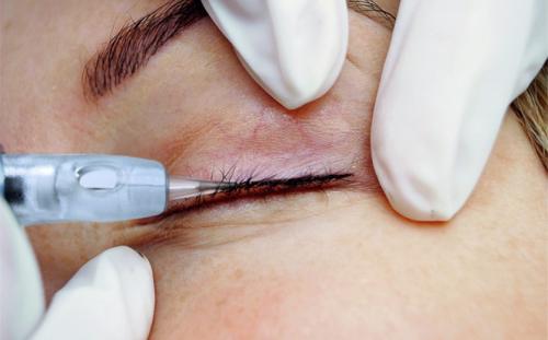 Перманентный макияж глаз. Виды татуажа глаз