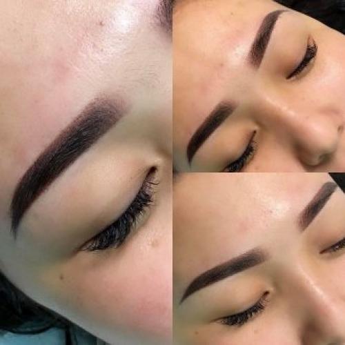 Перманентный макияж бровей в технике теневой растушевки. Что такое растушевка бровей