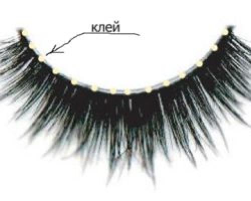 Накладные ресницы, как клеить и снимать. Виды искусственных накладных ресниц