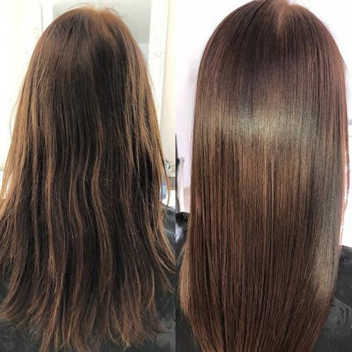 Вред и польза кератинового выпрямления волос. Кератин для волос: вред и последствия 04