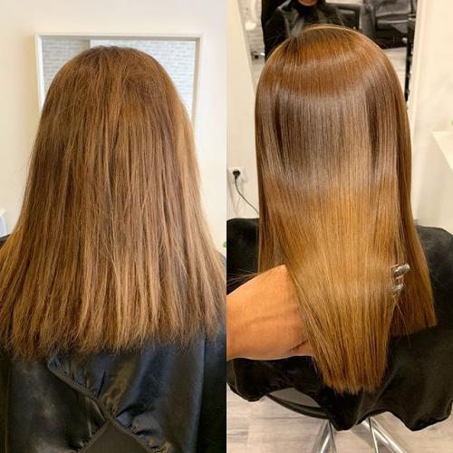Вред и польза кератинового выпрямления волос. Кератин для волос: вред и последствия 10