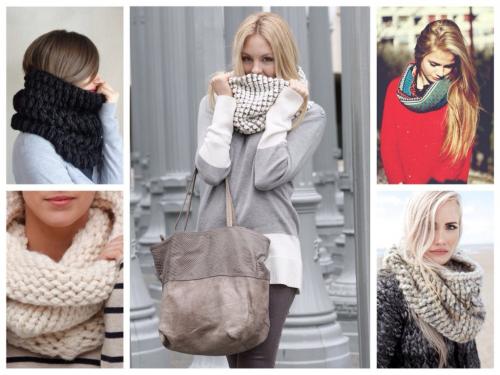 С чем носить серый снуд. Как правильно носить снуд: 5 стильных вариантов 01