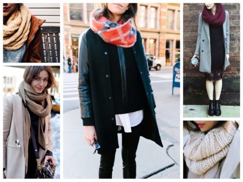 С чем носить серый снуд. Как правильно носить снуд: 5 стильных вариантов 03