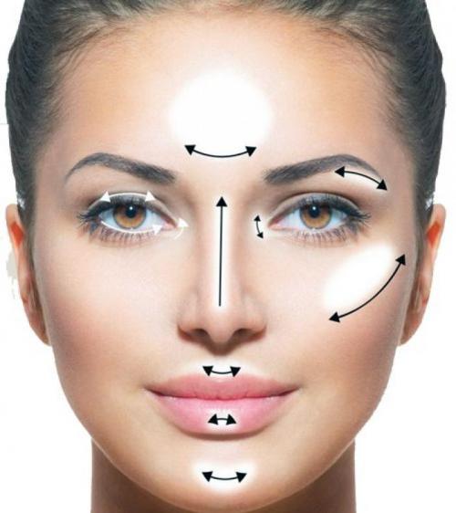 Хайлайтер до и после. Стробинг, подбор хайлайтера