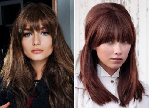 Челка молодит или старит. Какой тип челки хорошо молодит лицо