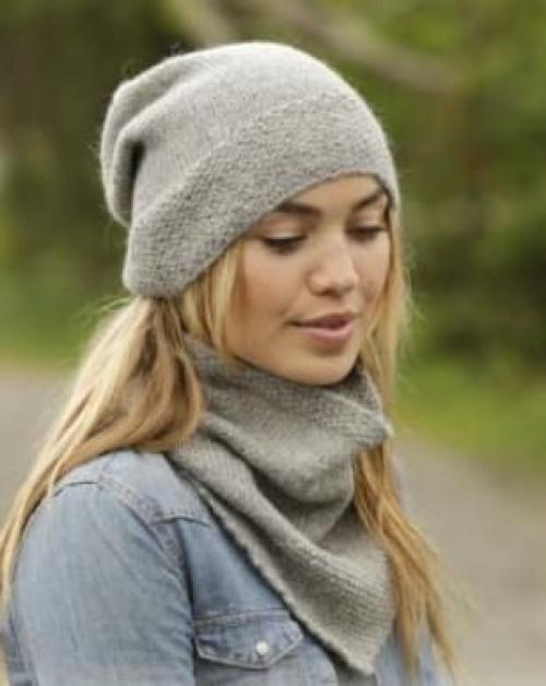 Шапка бини спицами женская. 3 модели шапки бини вкруговую без швов