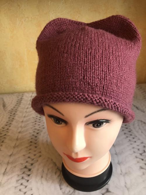 Что такое шапка бини. Шапка бини спицами