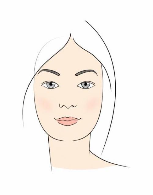 Брови для ромбовидного лица. Формы бровей для разных типов лица 