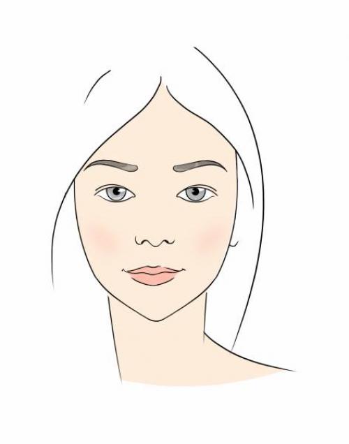 Брови для ромбовидного лица. Формы бровей для разных типов лица 