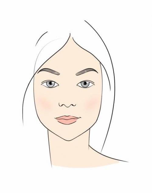 Брови для ромбовидного лица. Формы бровей для разных типов лица 