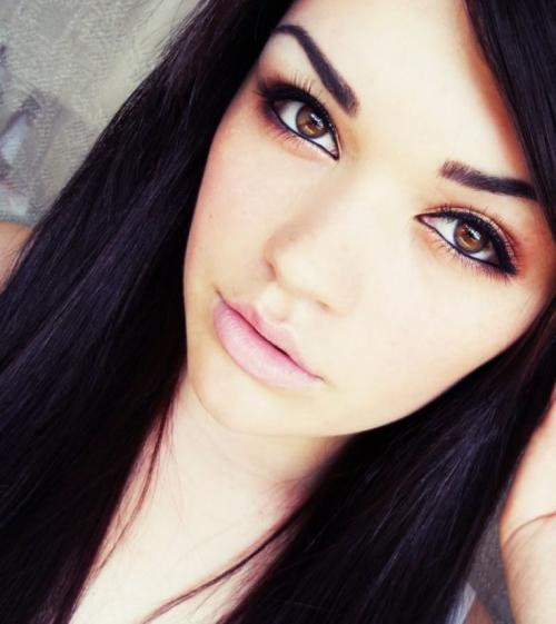 Фото макияжа глаз. Оформление макияж под карие глаза — лучшие идеи по сочетанию