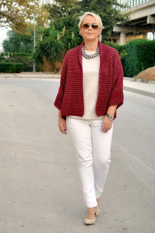 Как одеваться стильно полной женщине в 55 лет женщине. Элегантный стиль в одежде для полных женщин после 50 лет: модно и современно! 06