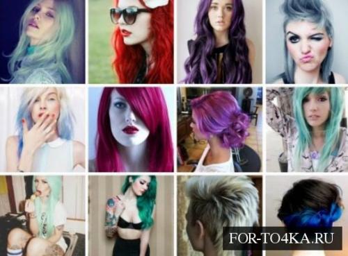 Дневной макияж для красных волос. Разукрасить радугу