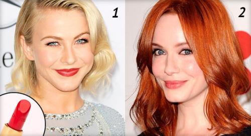 Какой цвет помады подходит к красным волосам. Подбираем помаду по цвету волос