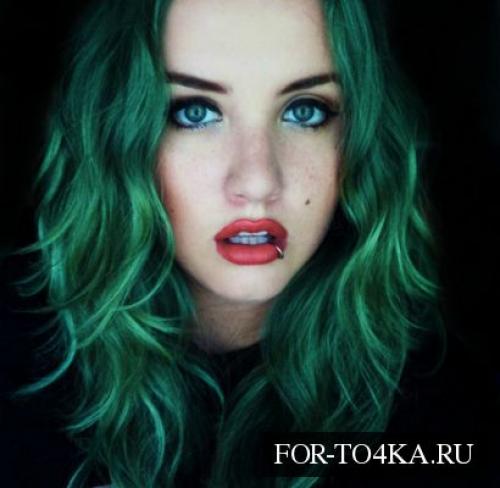 Дневной макияж для красных волос. Разукрасить радугу