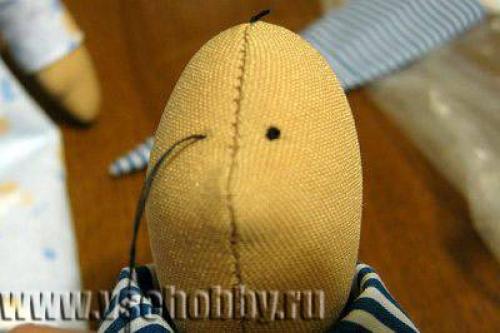 Как сделать глазки тильде.