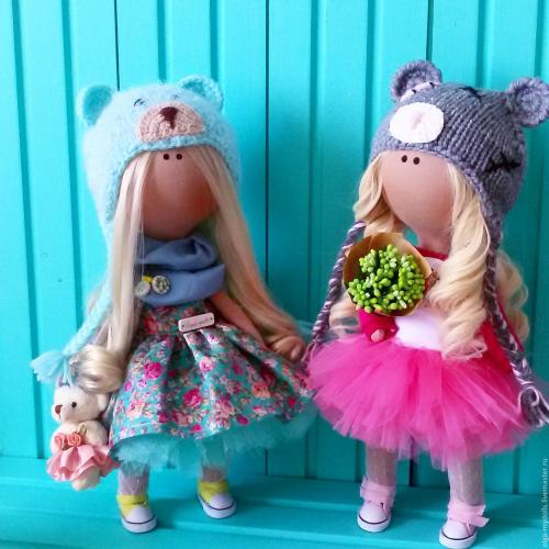 Шьем текстильную куклу. Куклы из ткани своими руками.