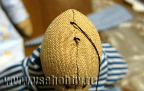 Как сделать глазки тильде.