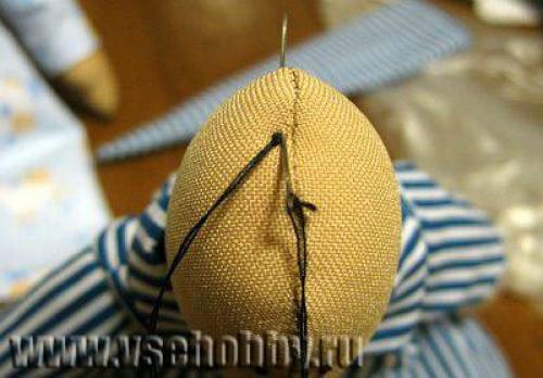 Как сделать глазки тильде.