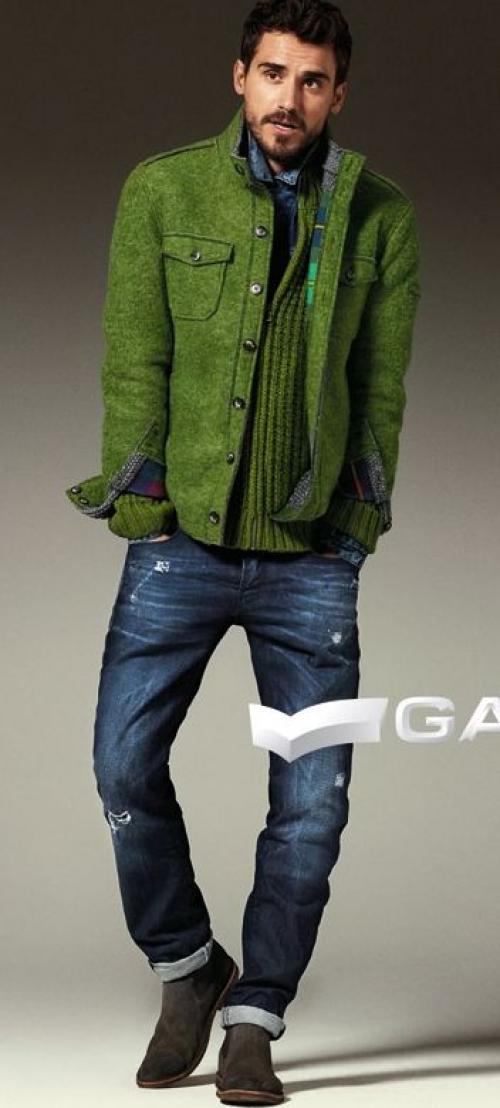 Мягкая осень мужчины. Мужской цветотип Осень