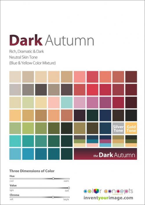 Мягкая осень мужчины. Мужской цветотип Осень