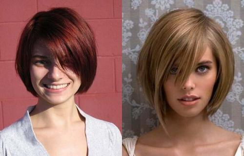 Короткие стрижки женские для широкого лица. Стрижка 02 Короткие стрижки женские для широкого лица. Стрижка 02