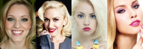 Цвета губной помады для блондинок. 