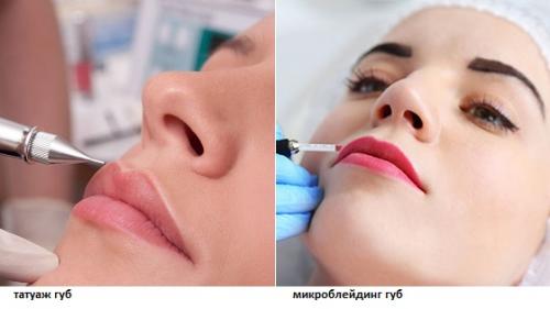 Микропигментирование губ. Татуаж или микроблейдинг? Отличия и преимущества